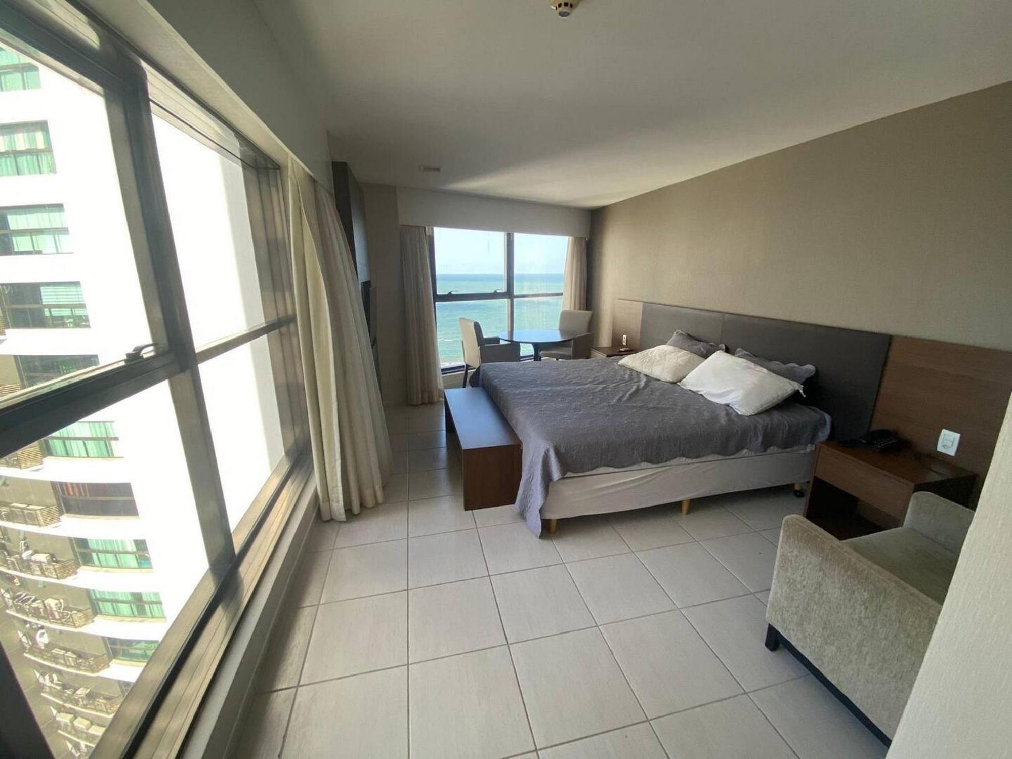 Ferienwohnung Flat Beira Mar Academia Piscina Boa Viagem Recife - Com Cafe Da Manha Opcional Exterior foto
